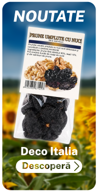 Prune uscate cu nuci, 150 g, Deco Italia